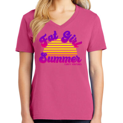 Ladies V Neck Thumbnail